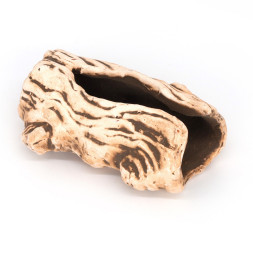 Грот керамический Aqua Nova бревно M 9,5x7x4см (N-29772)