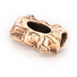 Грот керамический Aqua Nova бревно M 9,5x7x4см (N-29772)