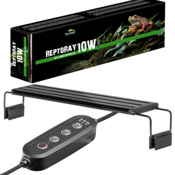 Светильник LED 30-40см для террариумов с контроллером времени Terrario ReptoRay 10W