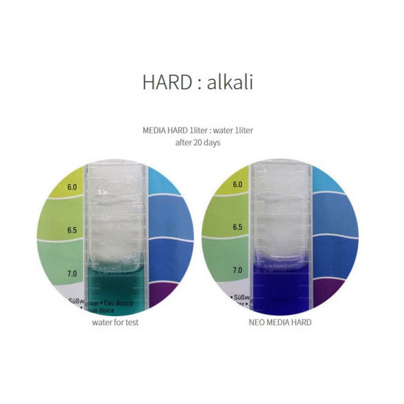 Наповнювач для біофільтрації підвищує pH Aquario Neo Media Hard 1л (neomedia-h1)