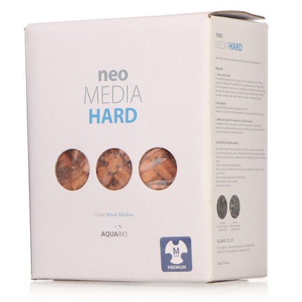 Наповнювач для біофільтрації підвищує pH Aquario Neo Media Hard 1л (neomedia-h1)