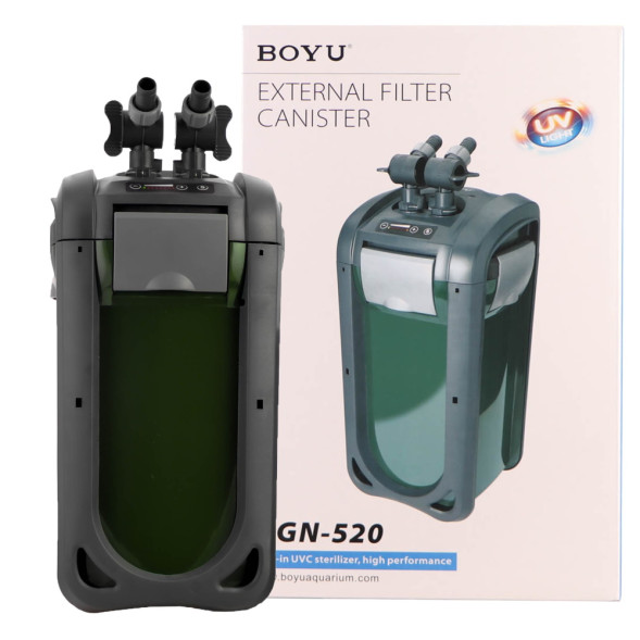 Внешний фильтр с УФ-лампой BOYU DGN-520 до 650л (DGN-520)