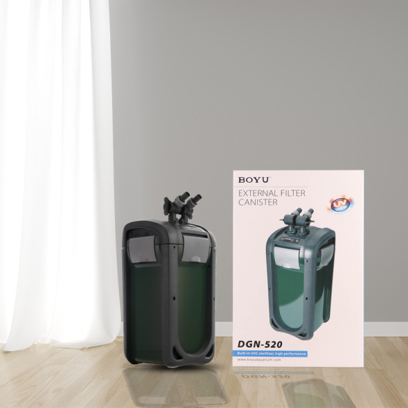 Внешний фильтр с УФ-лампой BOYU DGN-520 до 650л (DGN-520)