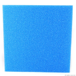 Фильтрующая губка грубой очистки Hobby Filter sponge blue 50х50х3см ppi 10 (20475)