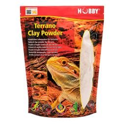Глиняный порошок для террариумного субстрата Hobby Terrano Clay Powder white 1,3 кг (33214)