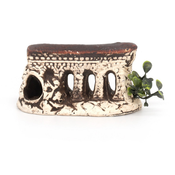 Грот керамічний Aqua Nova руїни S 11x6x4,5см (N-30001)