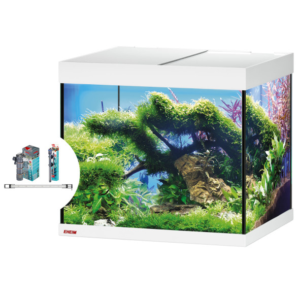 Акваріум Eheim vivaline LED 150 2x12W (LED) білий без тумби (0613033)