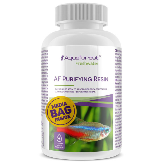 Смола для видалення нітратів NO3 з води Aquaforest AF Purifying Resin 250мл (733120)