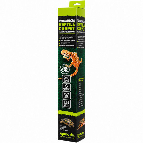 Коврик-субстрат Komodo Reptile Carpet 120x60см для террариума, рептилий и амфибий (83029)