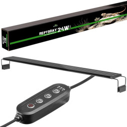 Світильник LED 80-90см для тераріумів з контролером часу Terrario ReptoRay 24W
