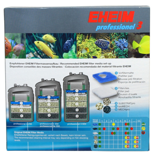 Фільтруючі губки і прокладки для Eheim professionel 3 2071, 2073, 2075, 2074 (2616710)