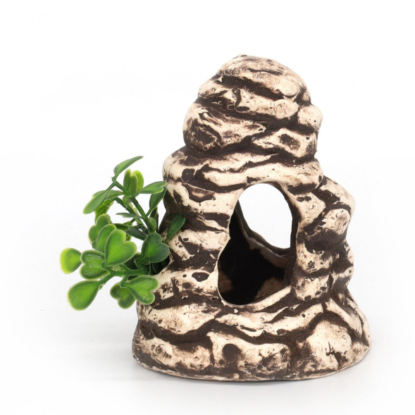 Грот керамічний Aqua Nova печера 9x7см (N-30004)