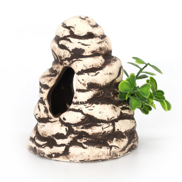 Грот керамічний Aqua Nova печера 9x7см (N-30004)