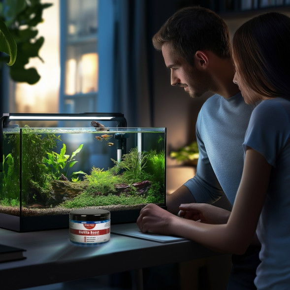 Бактерії в гельових кульках для акваріуму Kruger Meier BioVita Boost 500мл.