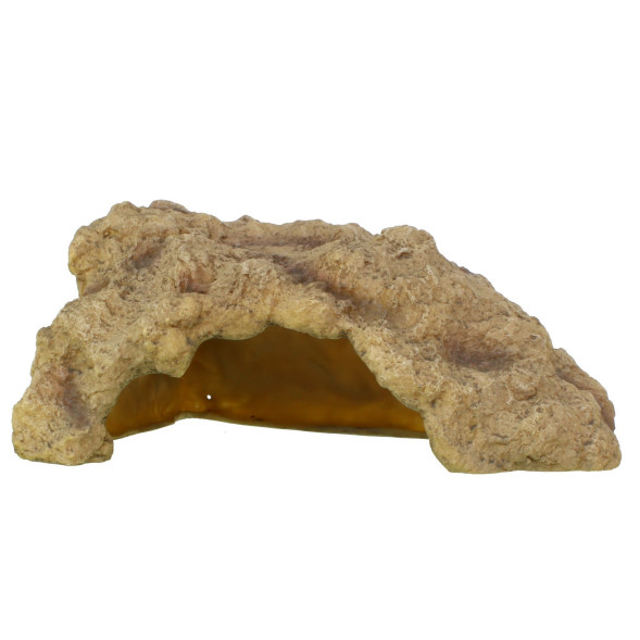 Кутова печера Repti-Zoo EHR08L 29x19x12 см - укриття для тераріуму з натуральним виглядом