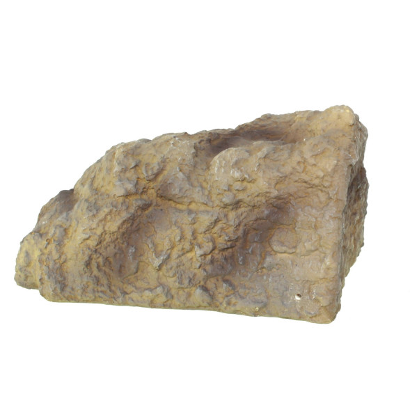 Кутова печера Repti-Zoo EHR08M 21x16x9 см - укриття для тераріуму з натуральним виглядом