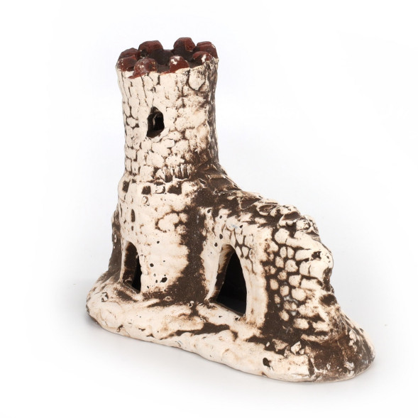 Грот керамічний Aqua Nova руїна замку 11,5x9см (N-30006)