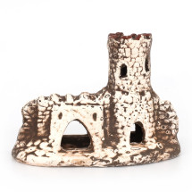 Грот керамічний Aqua Nova руїна замку 11,5x9см (N-30006)