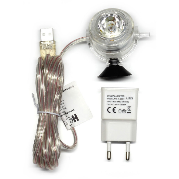 Распылитель с LED освещением Hobby Bubble Air Spot moon (00671) 