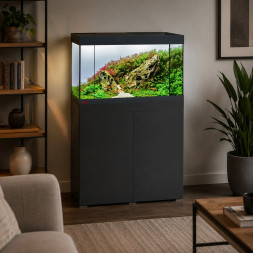 Акваріум Eheim vivaline LED 144 anthracite 80×40×45 см з LED, фільтром і нагрівачем, без тумби (0613109)