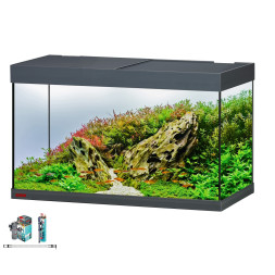 Акваріум Eheim vivaline LED 144 anthracite 80×40×45 см з LED, фільтром і нагрівачем, без тумби (0613109)