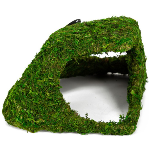 Схованка з живим мохом Repti-Zoo Natural Mossy Hill 26x18x13 см для тераріуму, рептилій і геконів (ERS30)