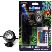 Распылитель с LED освещением Hobby Bubble Air Spot colour & moon (00677)