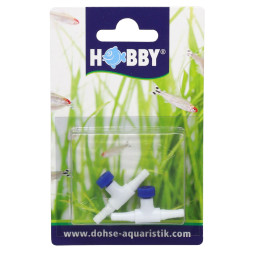 Кран для шлангу 4/6мм Hobby Air Valve 2шт. (63610)