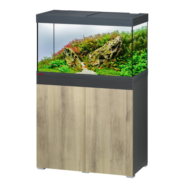 Акваріумний комплект Eheim vivaline LED 144 1x10.6W (LED) anthracite/wood з тумбою (0613095)