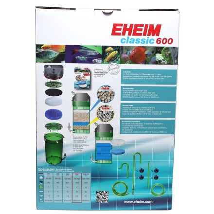 Зовнішній фільтр Eheim classic 600 Plus (2217020)