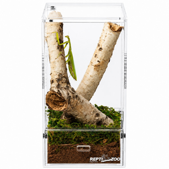 Тераріум акриловий Repti-Zoo Easy Clean Acrylic ACR46 10×10×20 см для комах, павуків