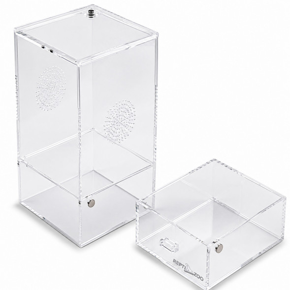 Тераріум акриловий Repti-Zoo Easy Clean Acrylic ACR46 10×10×20 см для комах, павуків