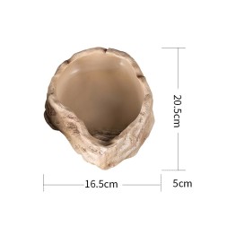 Миска для воды или купания Repti-Zoo M 20x16x5см см керамическая (ERB09M)