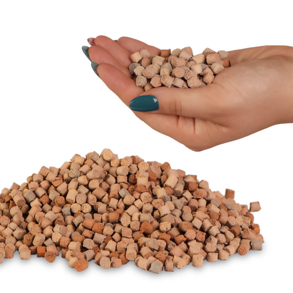 Наповнювач для біофільтрації зі зниженням pH Aquario Neo Media Soft Mini 1л