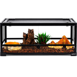 Тераріум Repti-Zoo 60x45x32см зі скляними дверцятами, замком та водостійким дном (RK0117N)