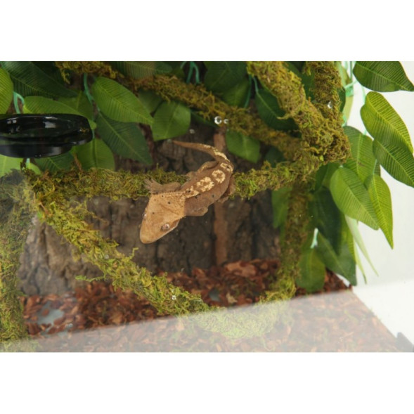 Ліана гнучка з натуральним мохом для тераріуму Repti-Zoo Artificial Moss Vine 1,5см x 2м (RV0215)