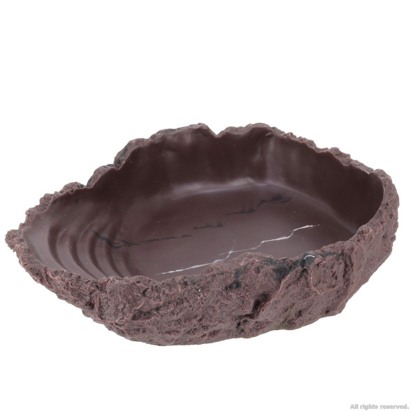 Поїлка та миска для купання Hobby Drinking Bowl L grey-beige 550мл. 20x16x5см (36280)