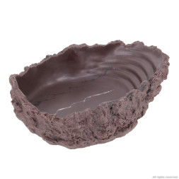 Поилка и миска для купания Hobby Drinking Bowl L grey-beige 550мл. 20x16x5см (36280)