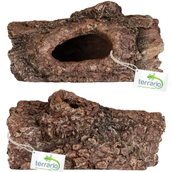 Декорація укриття Terrario Wood Cave S 14x9x7см (15108)