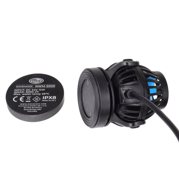 Помпа течения Aqua Nova NWM-5000 5000 л/ч с контроллером Wi-Fi для морского аквариума