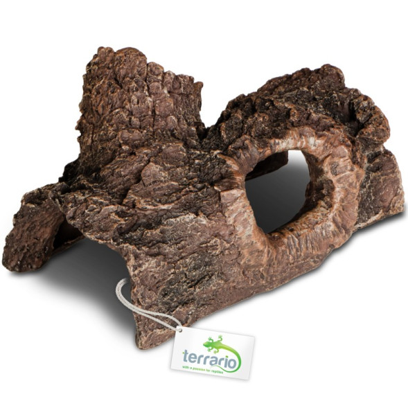 Декорація укриття Terrario Wood Cave M 18x11x10см (191210)